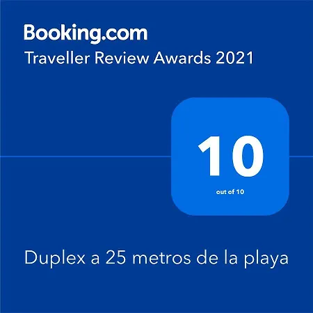Duplex A 25 Metros De La Playa דירה